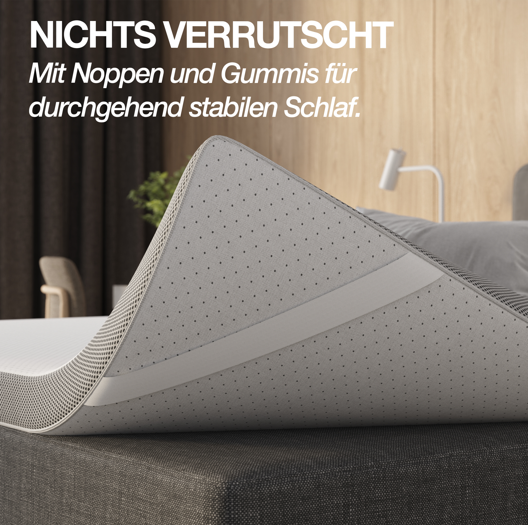 7 Zonen Matratzentopper DUO