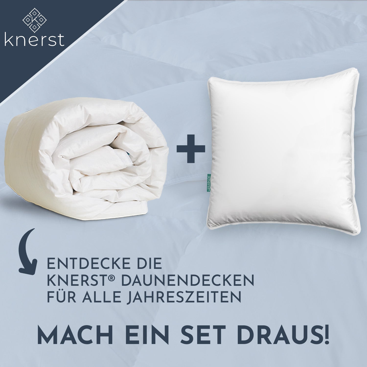 Federkissen Hergestellt in Deutschland