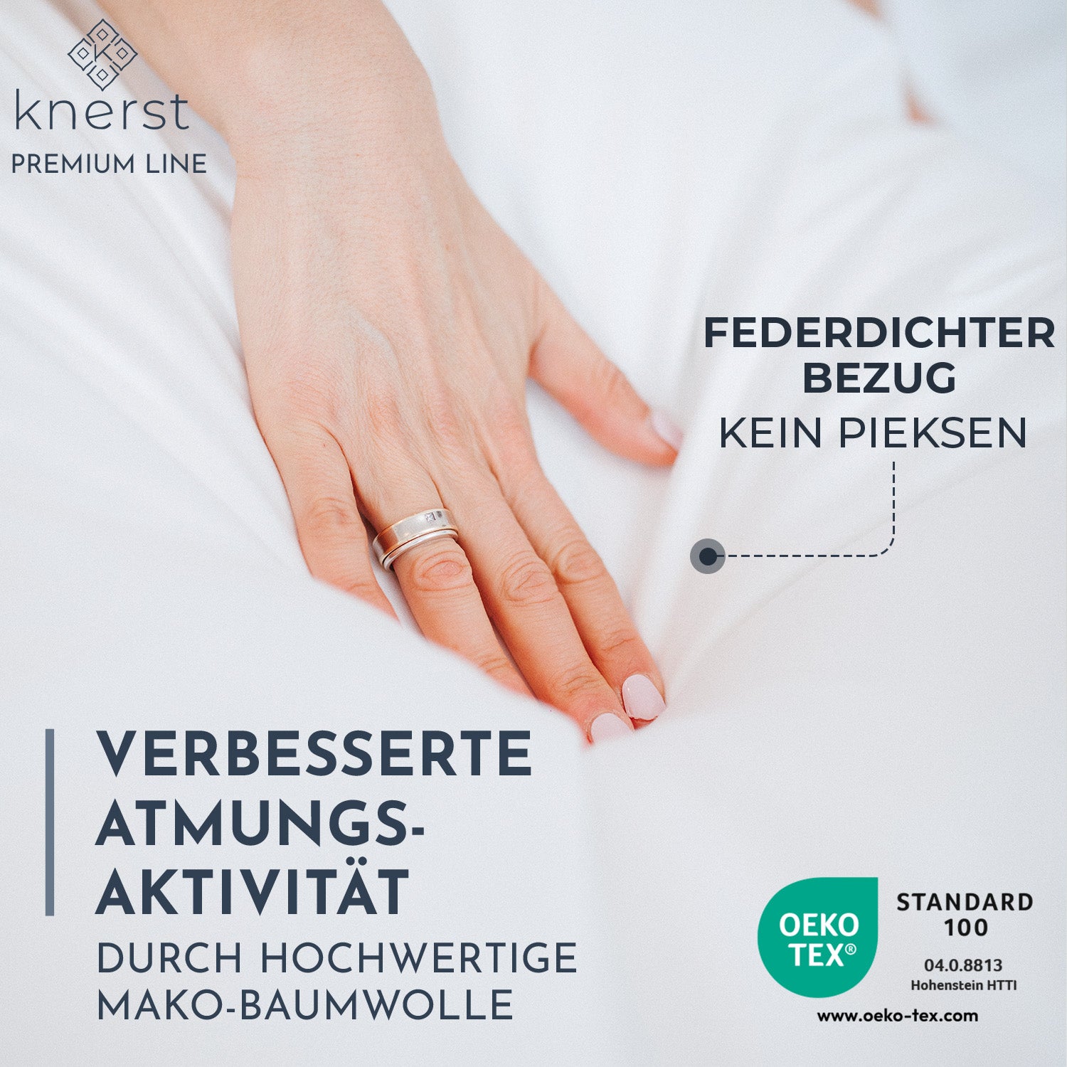 Federkissen Hergestellt in Deutschland