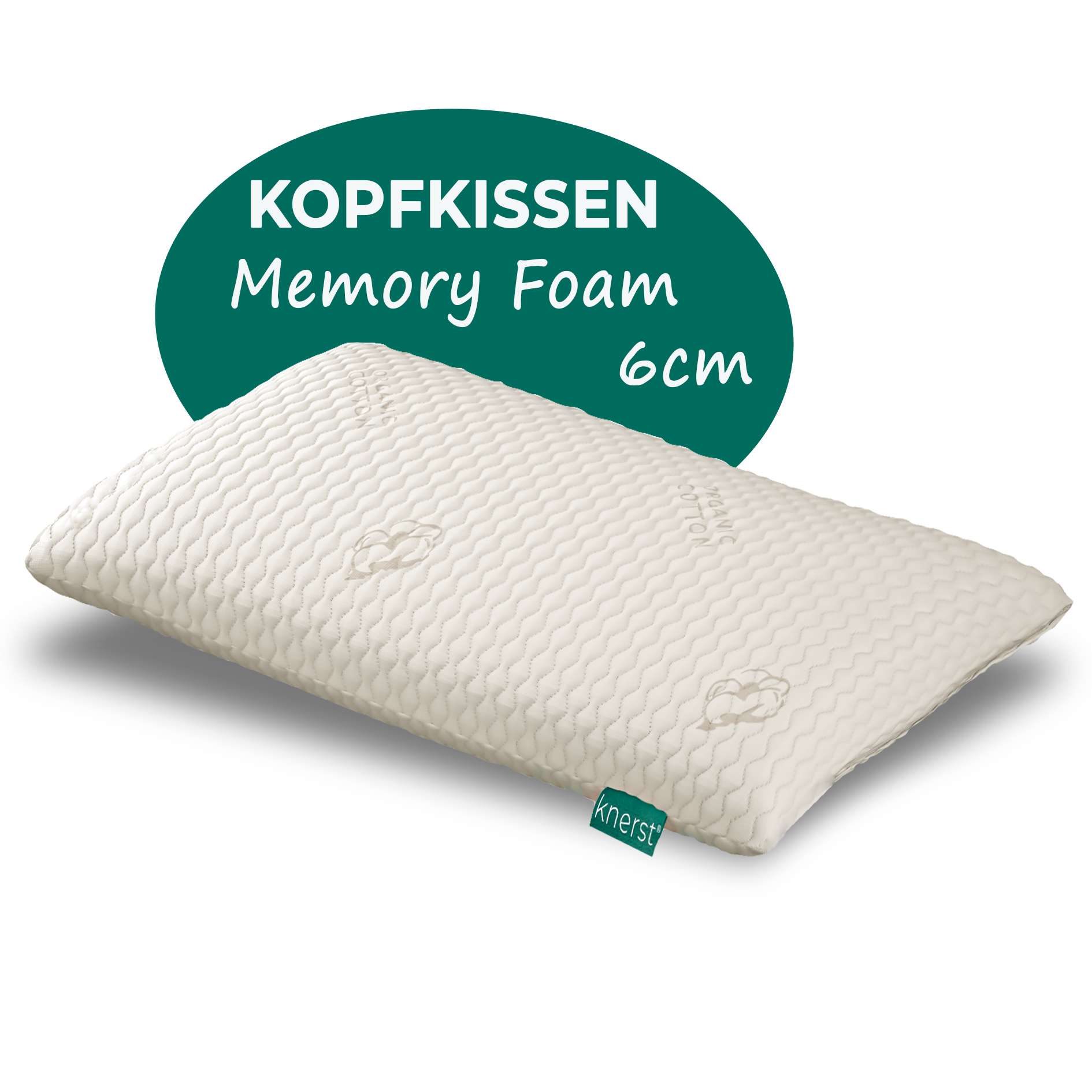 Memory Foam Kopfkissen - für alle Schlafpositionen