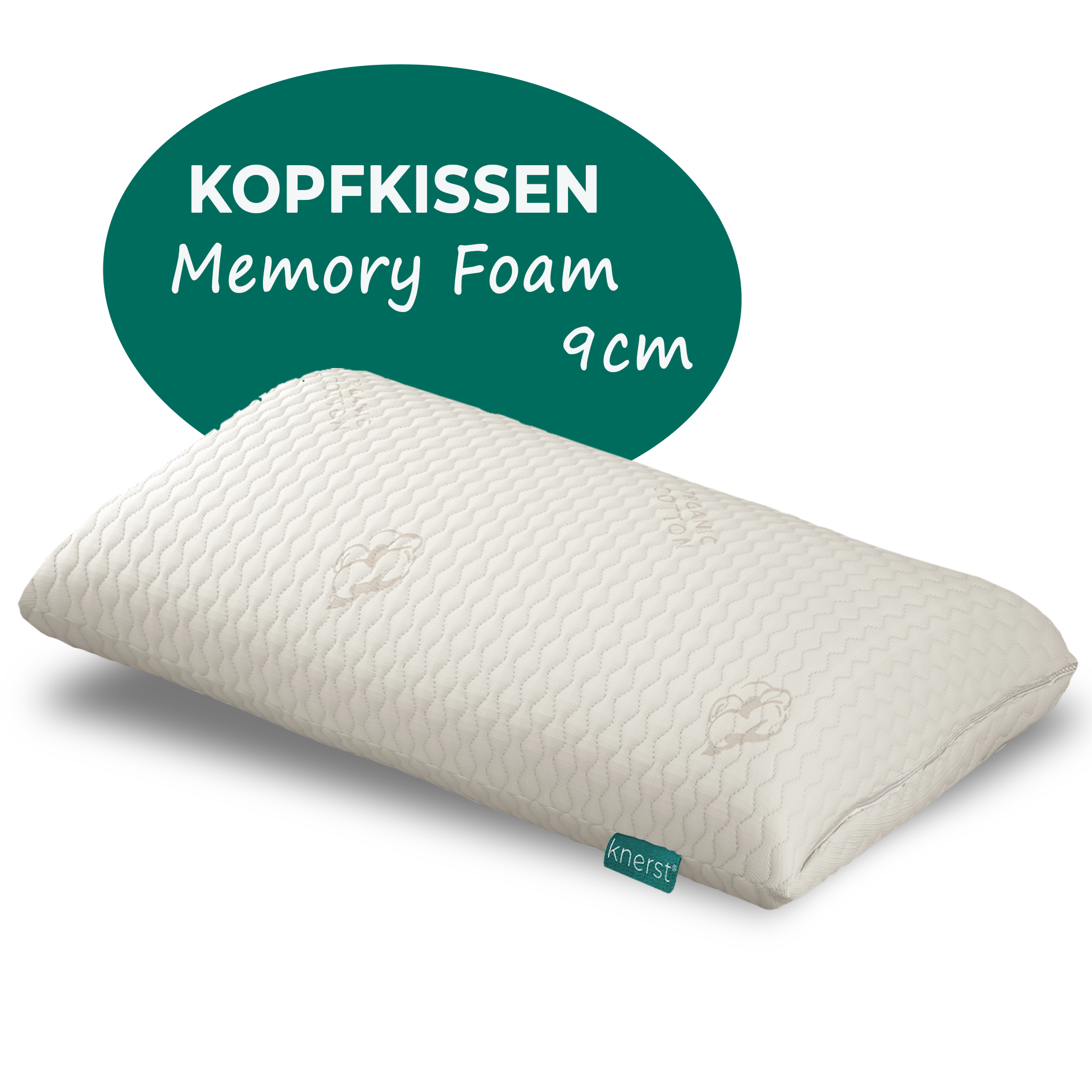 Memory Foam Kopfkissen - für alle Schlafpositionen