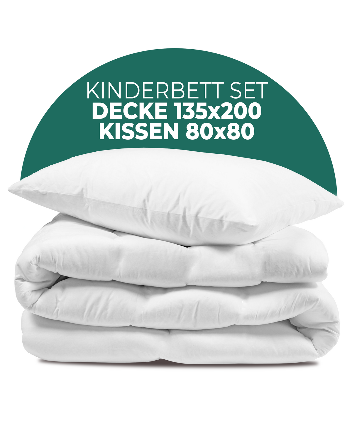 KNERST® Kinder-Betten-Set 135x200 / 80x80 cm – knerst
