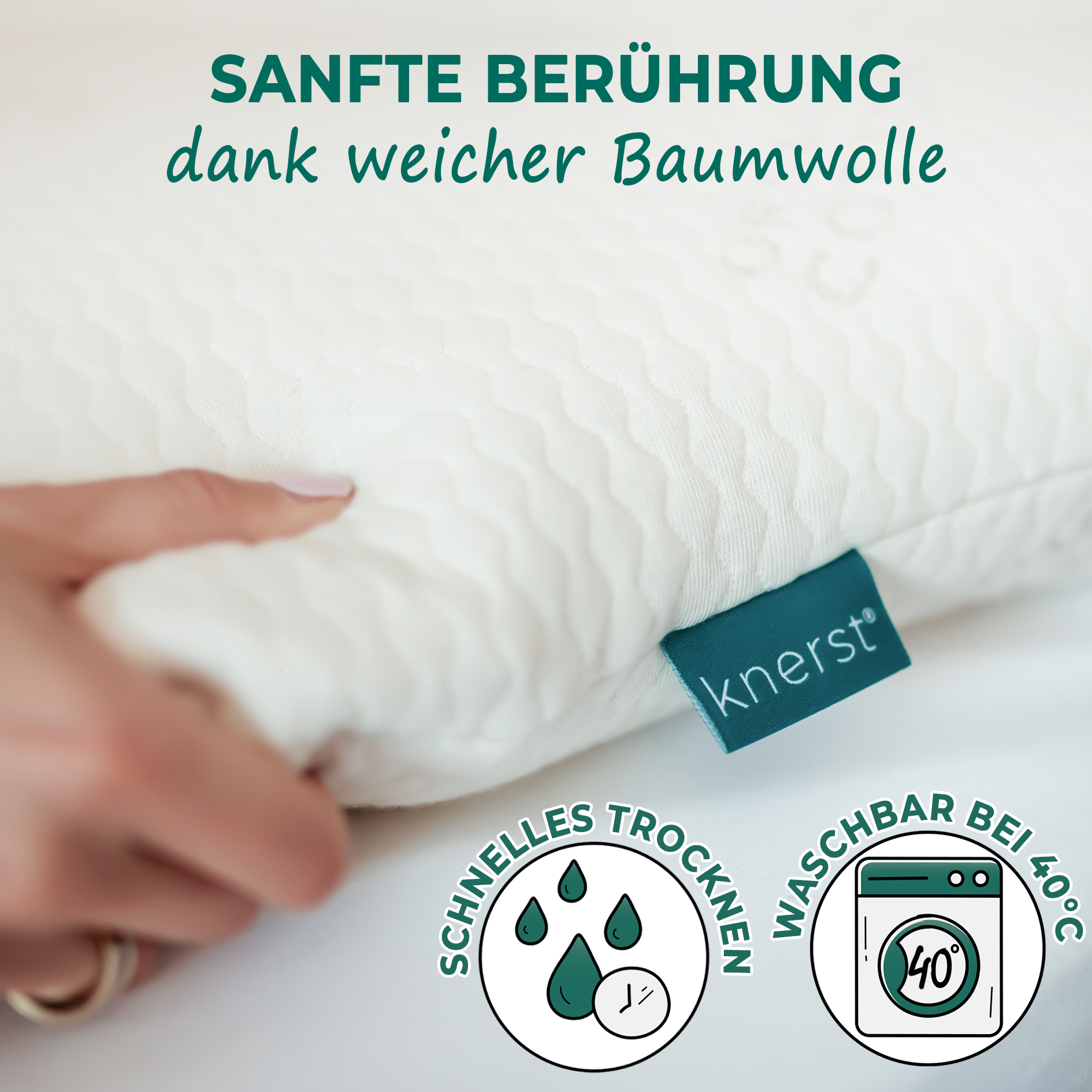 Memory Foam Kopfkissen - für alle Schlafpositionen