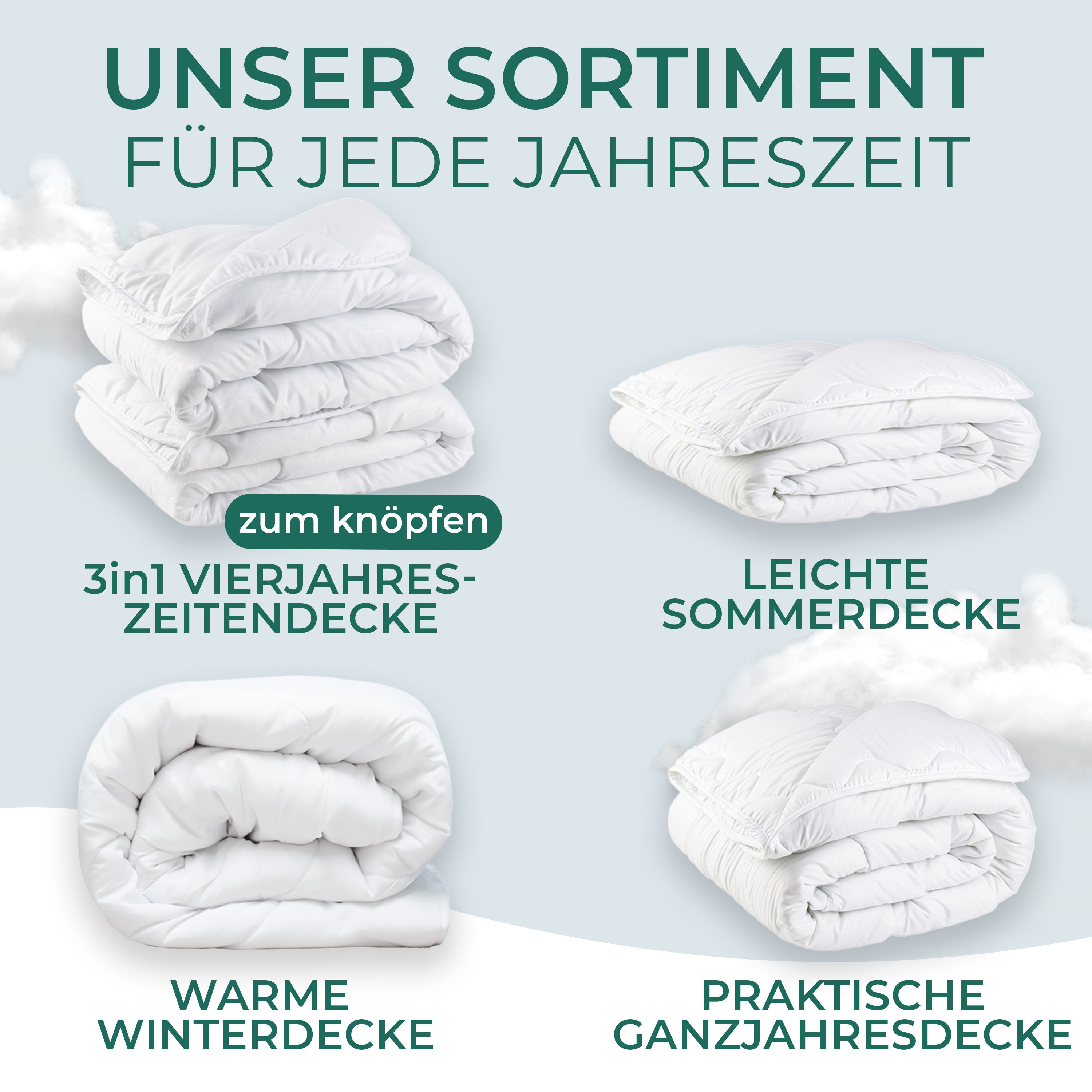 Mikrofaser Bettdecke - Winterdecke