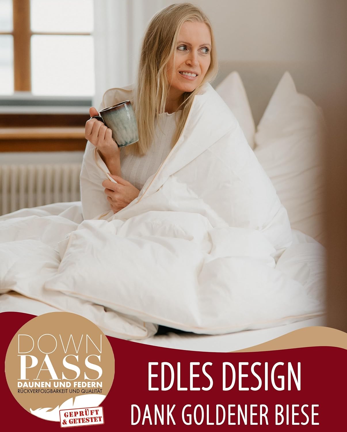 Evan Browns® Feder Bettdecke