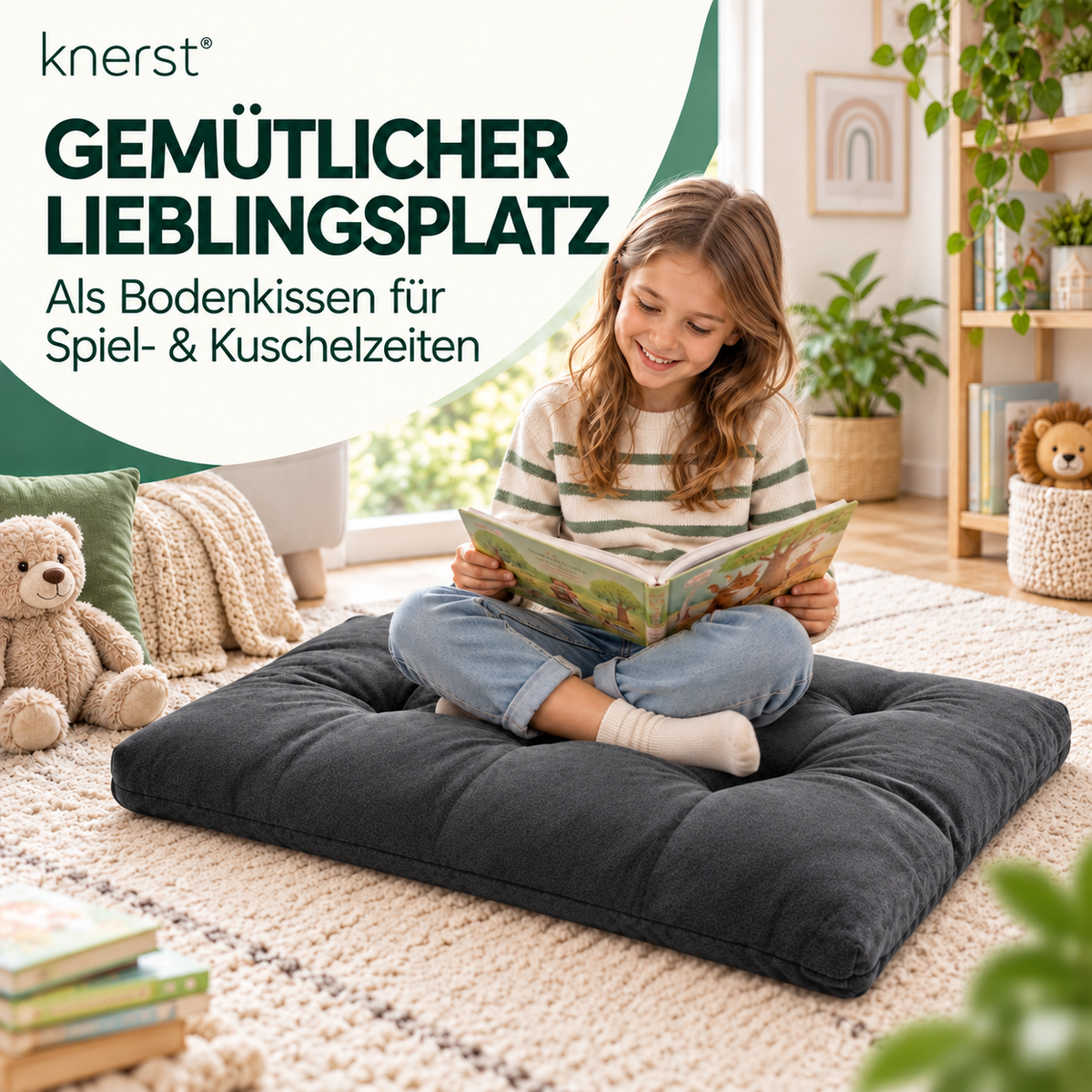 KNERST® Chillkissen 70x120 cm - Palettenkissen