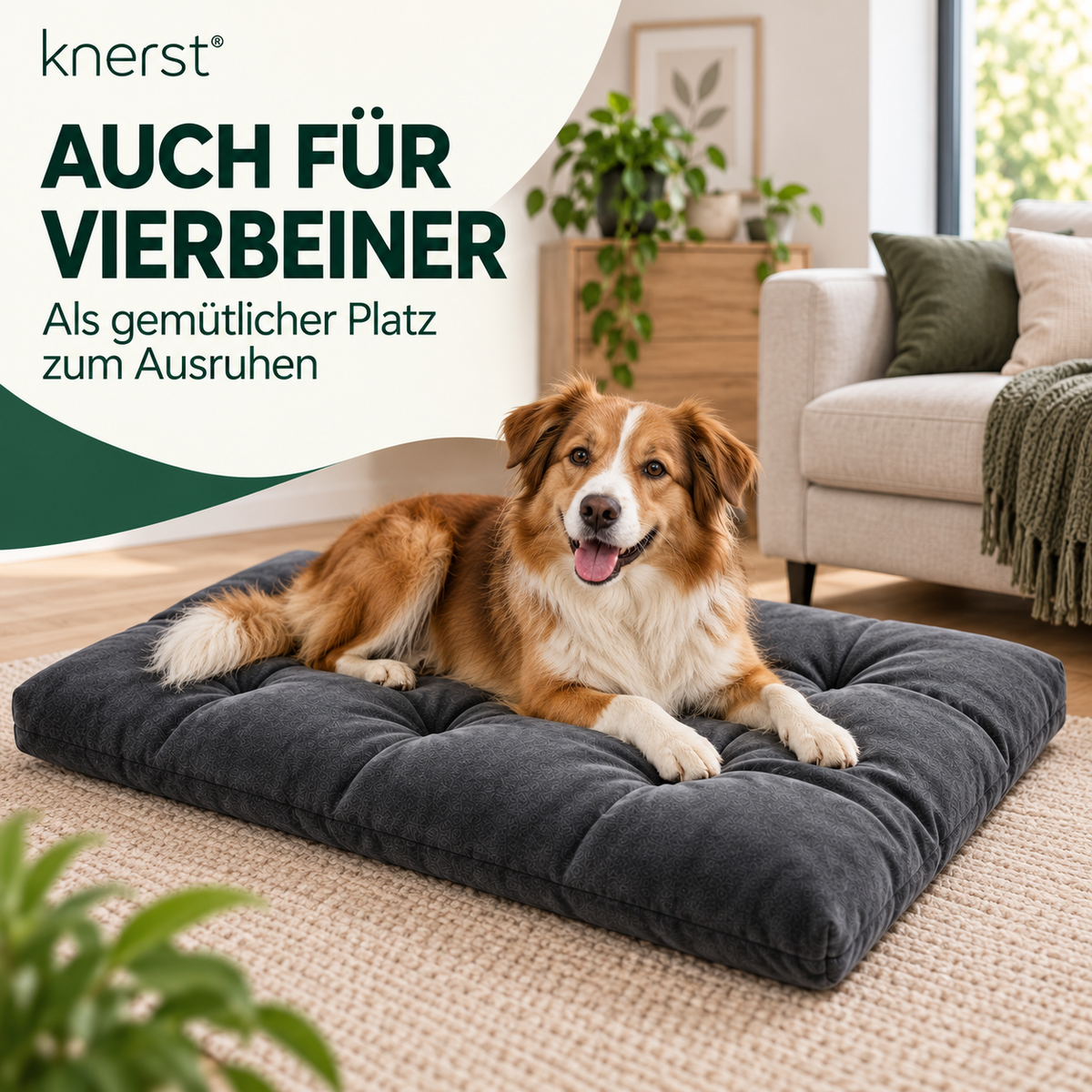 KNERST® Chillkissen 70x120 cm - Palettenkissen
