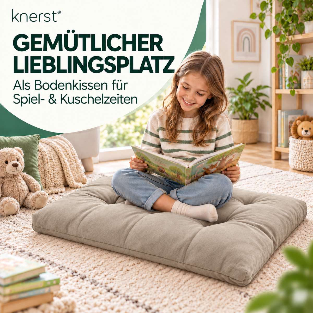 KNERST® Chillkissen 70x120 cm - Palettenkissen