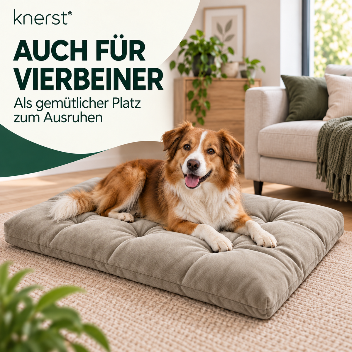 KNERST® Chillkissen 70x120 cm - Palettenkissen