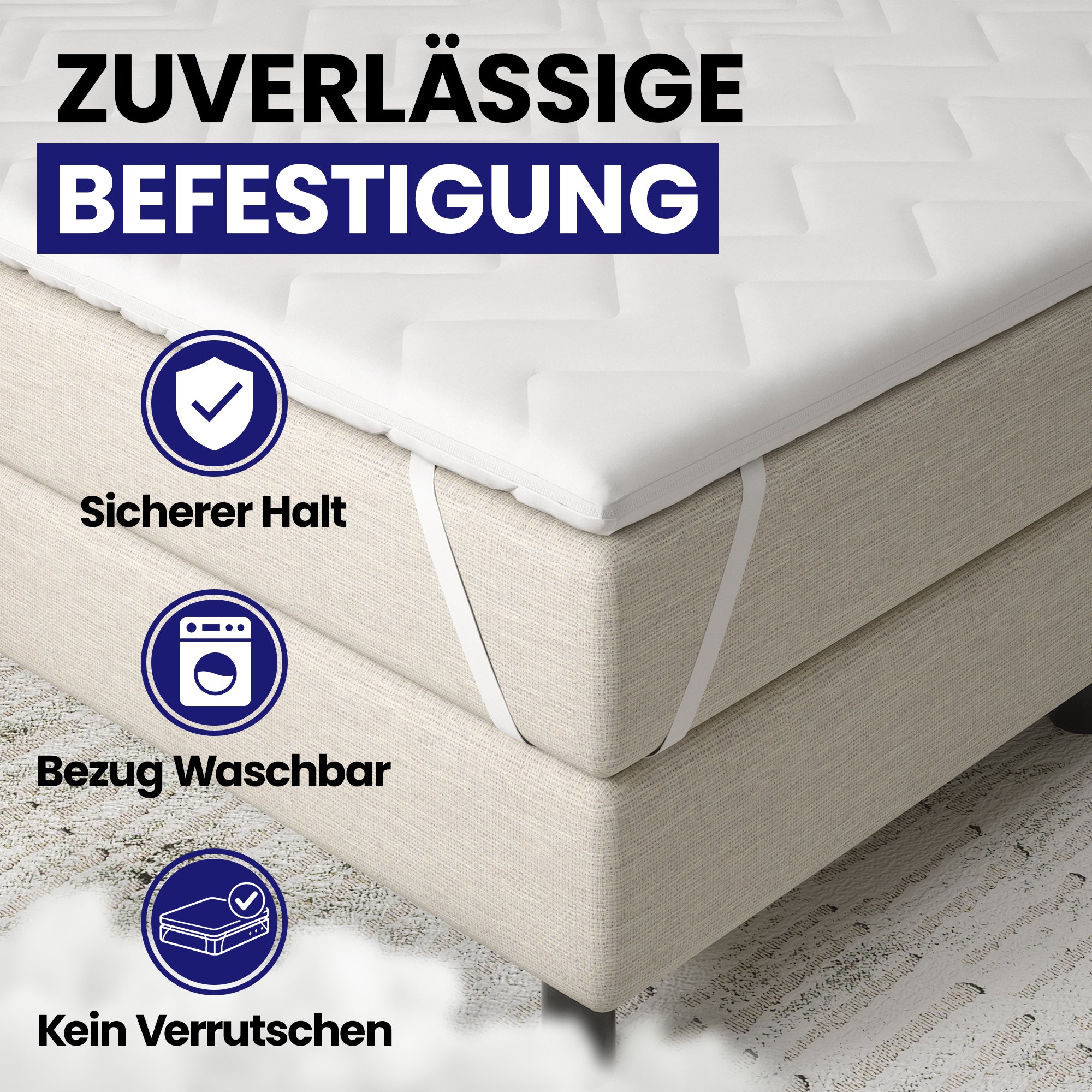 Evan Browns® Komfort Matratzentopper